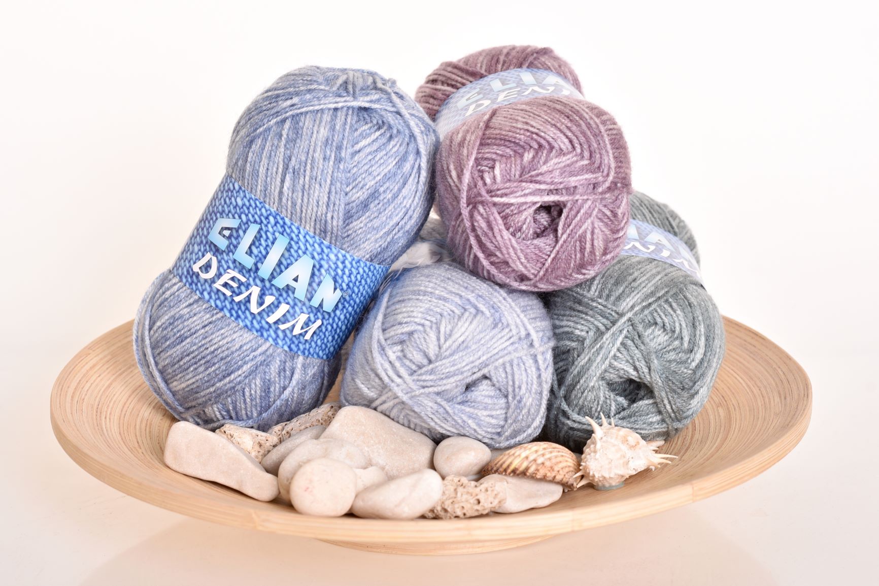 Knitting yarn Elian Denim