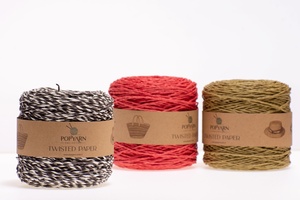 Twisted paper - paper yarn