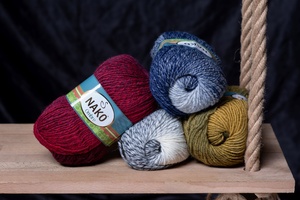 Knitting yarn Nako Ombre 