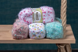 Knitting yarn Nako Paris Bebe