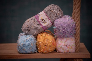 Knitting yarn Nako Kar Tanesi Baby