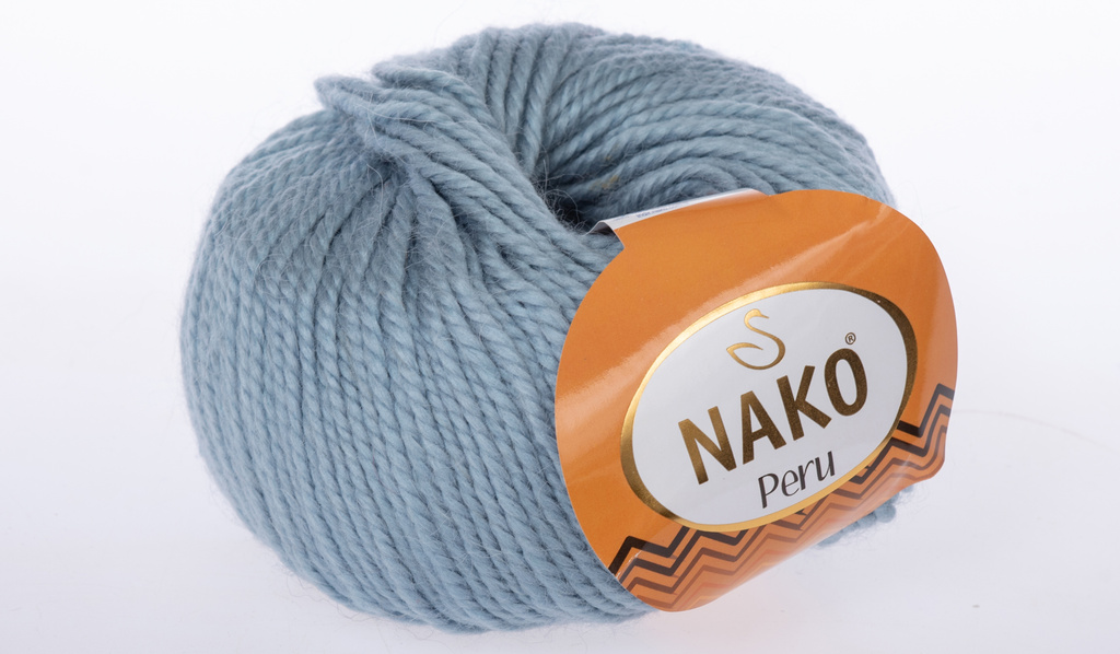 Knitting yarn Peru 3985 - blue - Nako Peru 3985