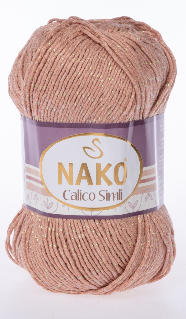 Włoczka Calico Simli 11220 -  brązowy - Calico Simli 11220