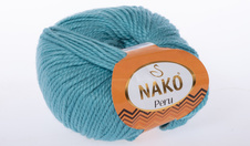 Fil à tricoter Nako Peru 3985 - bleue