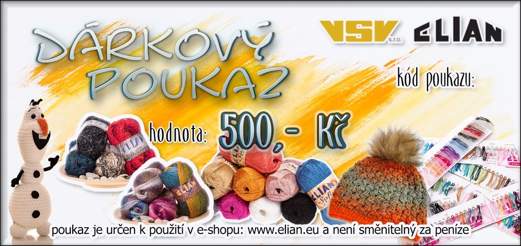 Dárkový poukaz 500 Kč