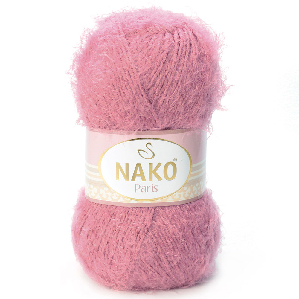 Knitting yarn Nako Paris 00730pink - Knitting yarn Nako Paris 00730