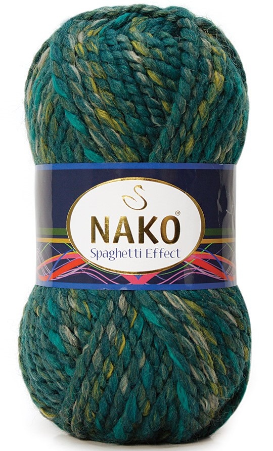Pletací příze Nako Spaghetti effect - 75754 - spaghetti effect 75754