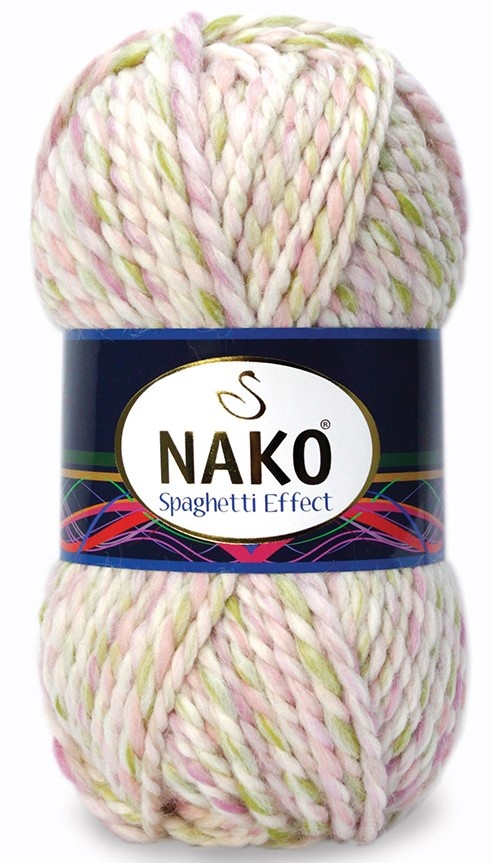 Pletací příze Nako Spaghetti effect - 75931 - spaghetti 75931