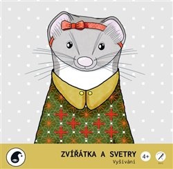 Zvířátka a svetry - vhodné jako dárek - vyšívání