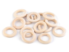 Wooden ring (5pcs) Ø18 mm - Wooden ring (5pcs) Ø18 mm