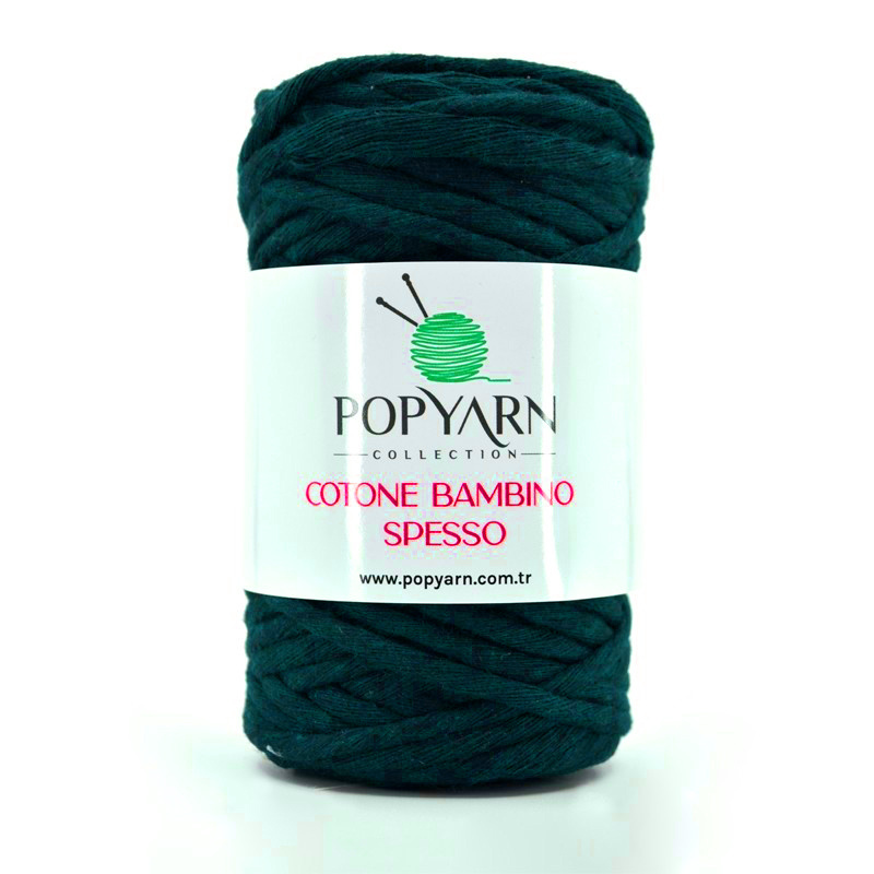 Cotone bambino spesso B228 - zelená, 250g 75m 