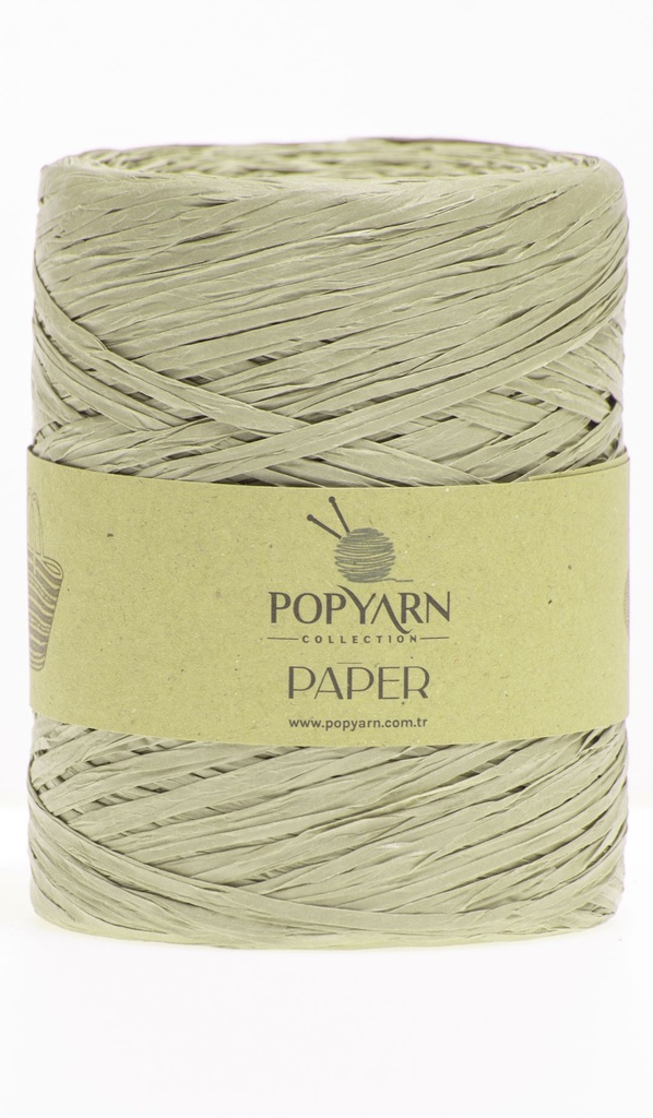 Paper yarn Paper B517 - green, 250g 360m - Paper B517 - green, 250g 360m