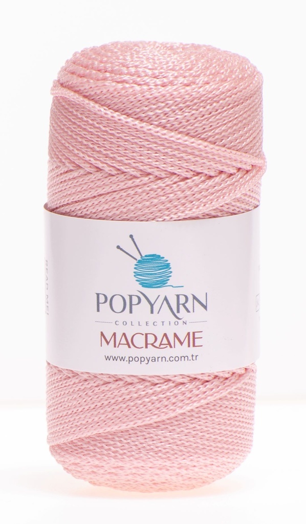 Makrame B036 - rose, 100 g 140 m - Macrame B036 - rose, 100g 140m
