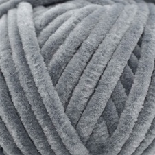 Knitting yarn Velvet B010 - grey - Yarn Velvet B010 