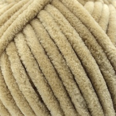 Knitting yarn Velvet B018 - beige - Yarn Velvet B018 