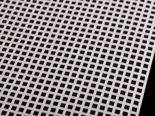 Embroidery grid - 37x41,5 cm - white - Embroidery grid - 37x41,5 cm - white