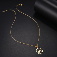 Necklace Mountains 1 - gold