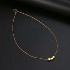 Necklace dice fol luck - gold