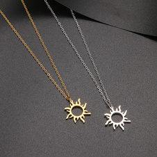 Collier soleil - d'Or - Collier soleil