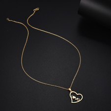 Collier cœurl - d'Or - Collier cœur