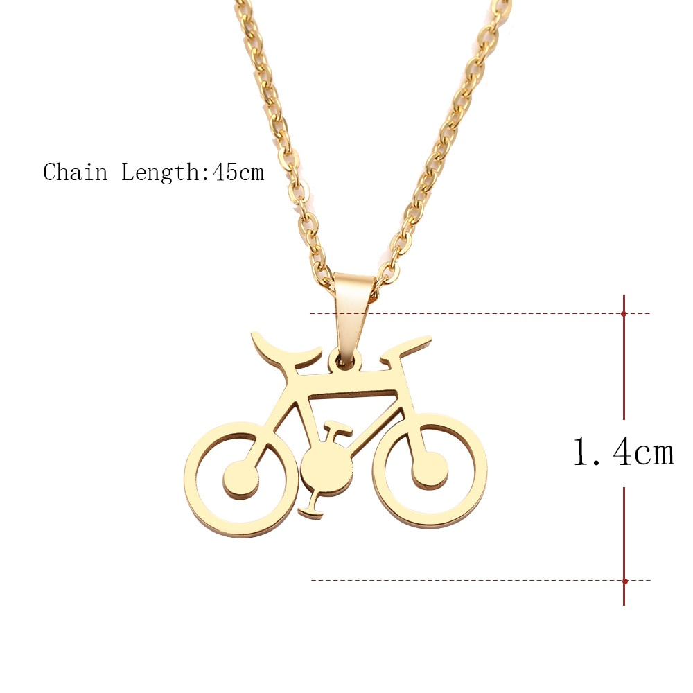 Handmade Sterling Silver Bike Necklace- Rachel Pfeffer, Bicycle, bike –  rachelpfeffer
