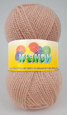 Pletacia priadza Wendy 318 - ružová - Priadza Wendy 318