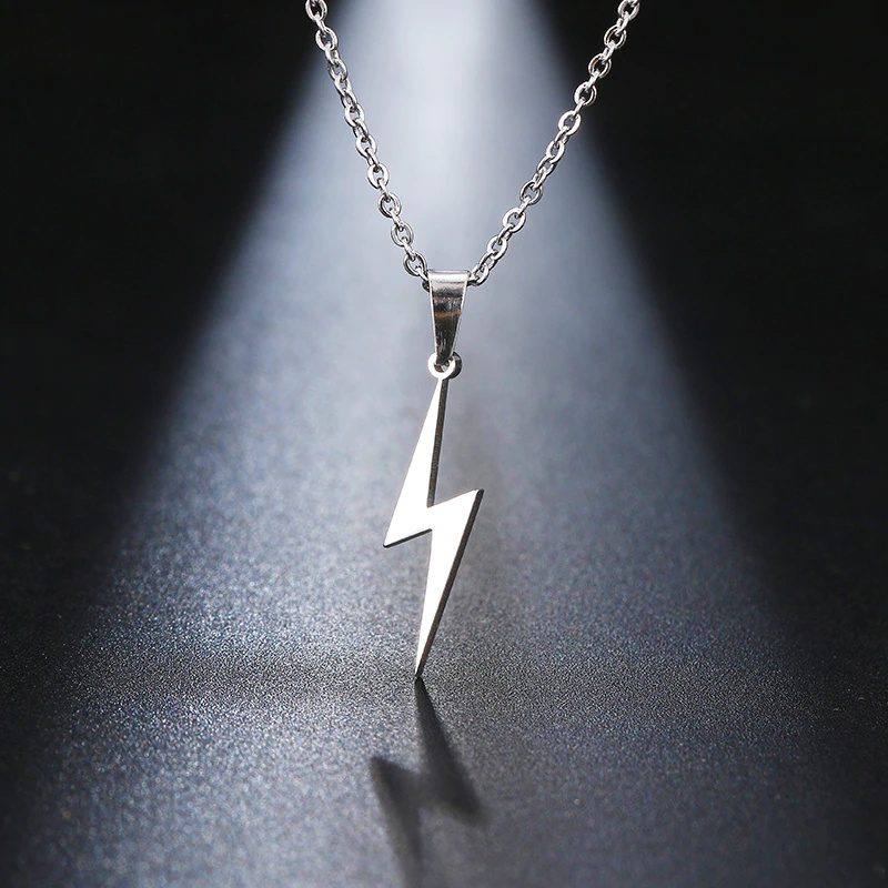 Necklace lightning - silver - Necklace lightning