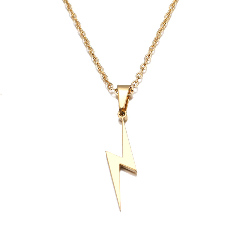 Necklace lightning - gold - Necklace lightning