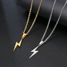 Necklace lightning - gold - Necklace lightning