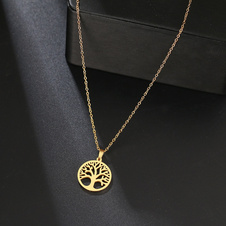 Necklace tree of life - gold - Necklace tree of life