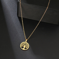 Necklace tree of life - gold - Necklace tree of life