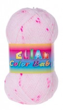 Pletací příze Elian Color Baby - 049 růžová