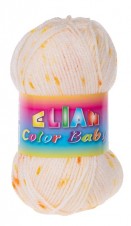 Pletací příze Elian Color Baby - 900 žlutá