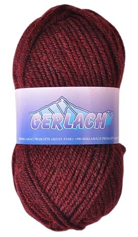 Knitting yarn Gerlach 3430 - wine