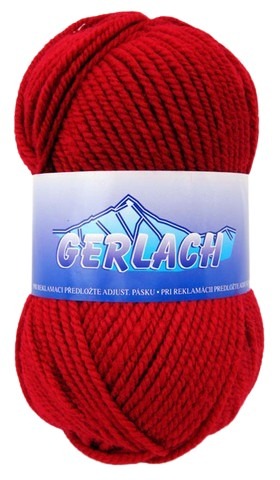 Włóczka Gerlach 3641 - czerwony