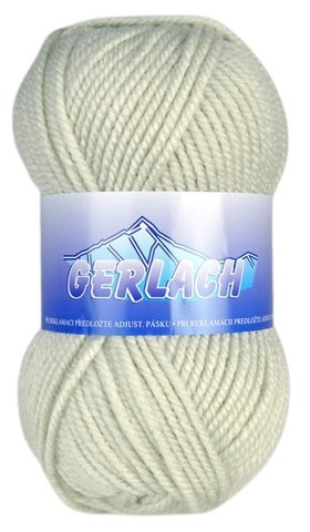 Knitting yarn Gerlach 6918 - green