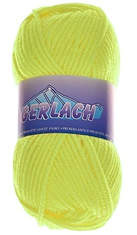 Knitting yarn Gerlach 910 - yellow