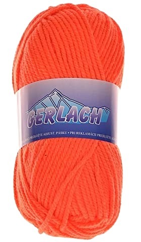 Knitting yarn Gerlach 917 - orange