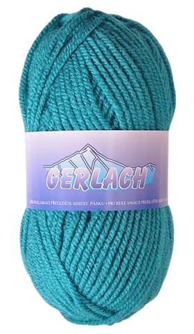 Knitting yarn Gerlach 934 - green