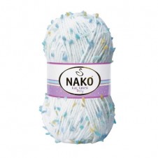 Pletací příze Nako Kar Tanesi Baby 60309 - modro bílá