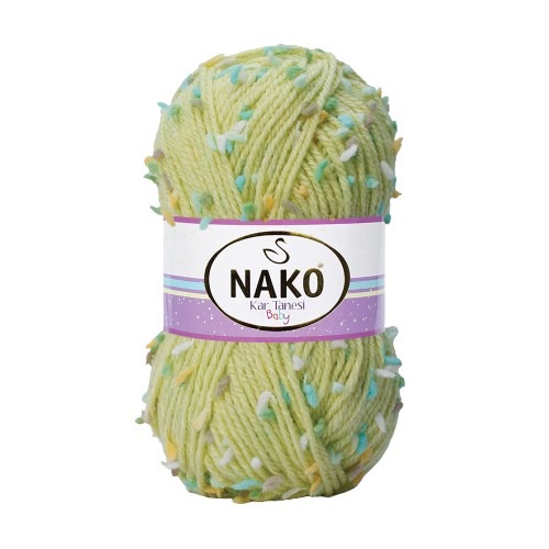 Pletací příze Nako Kar Tanesi Baby 60312 - zelená