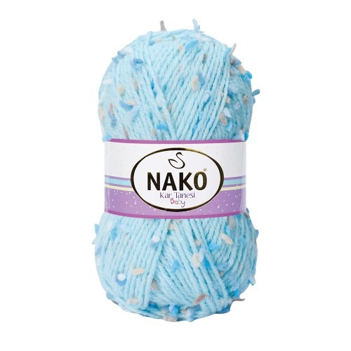 Pletací příze Nako Kar Tanesi Baby 60315 - modrá