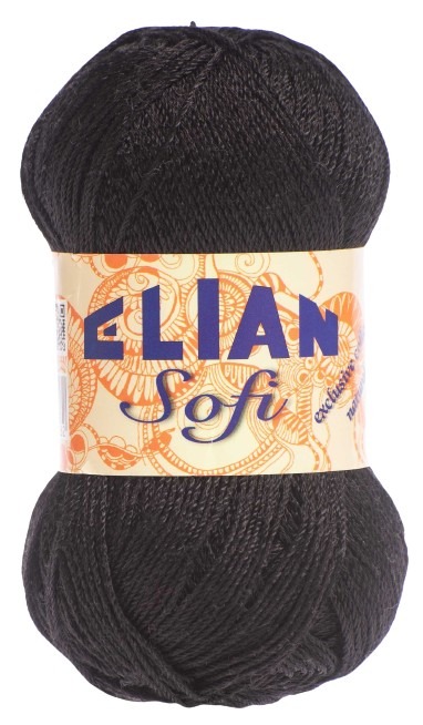 Knitting yarn Sofi 217 - black