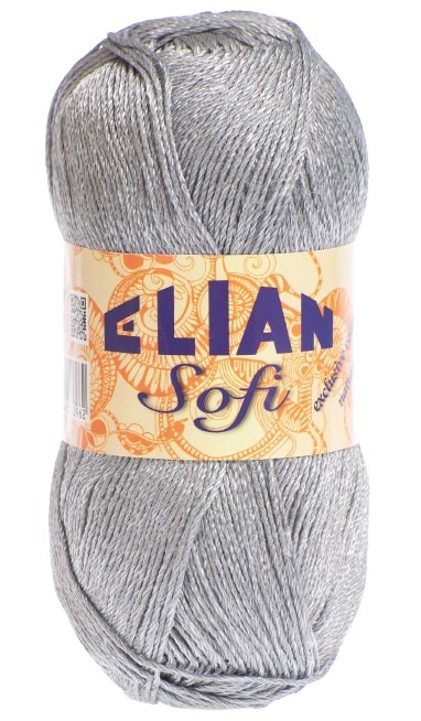 Knitting yarn Sofi 255 - grey