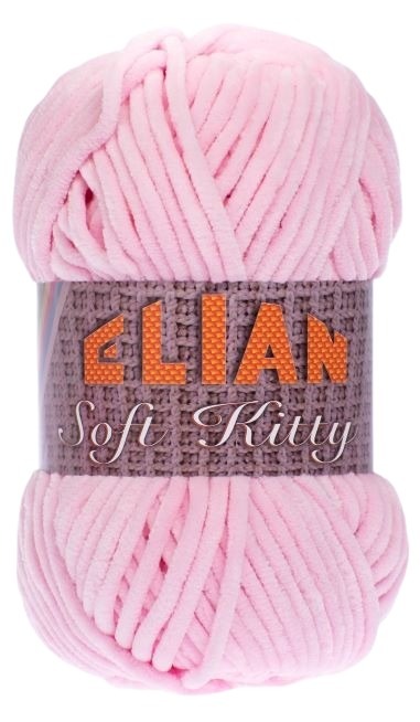Příze Elian Soft Kitty 97429 - růžová