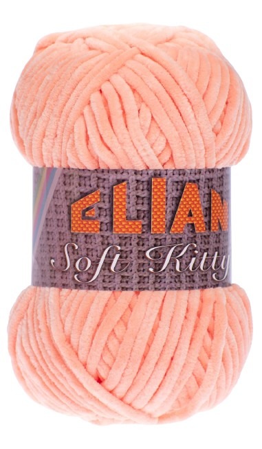 Pletací příze Elian Soft Kitty 97430 - oranžová