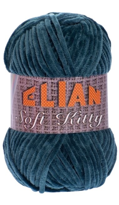 Příze Elian Soft Kitty 97446 - zelená