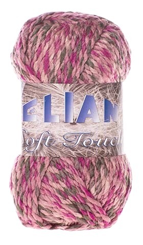 Příze Elian Soft Touch 572 - růžová