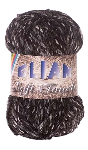 Strickgarn Soft Touch 605 - schwarz