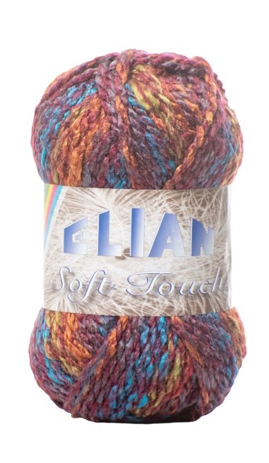 Příze Elian Soft Touch 75661 - hnědá